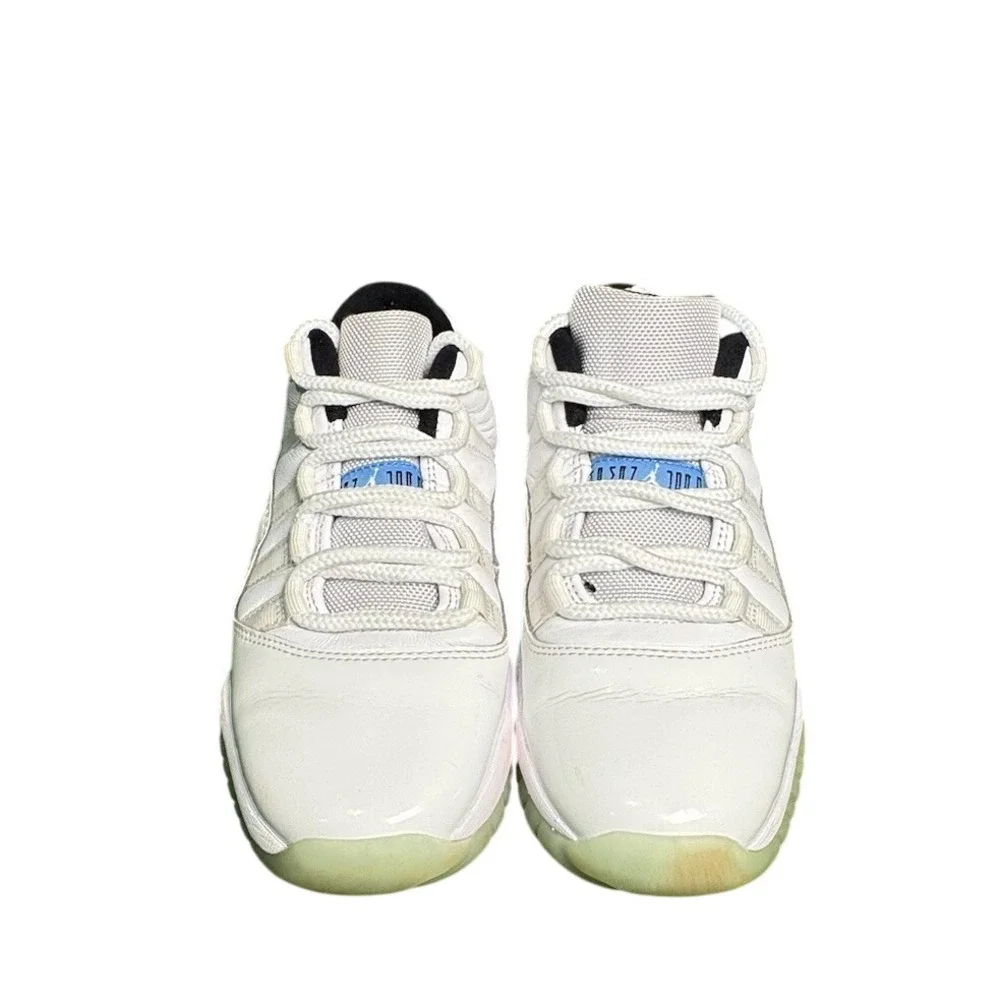 Nike‎ Air Jordan 11 Retro Low Legend Blue White Kids 5.5Y 528896-117
